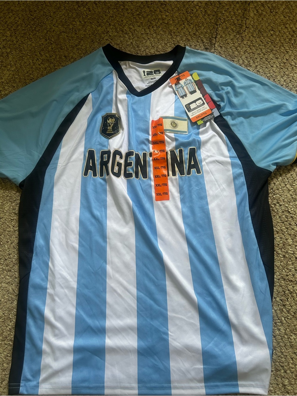New Argentina World Cup Jersey FIFA 2026 Costco